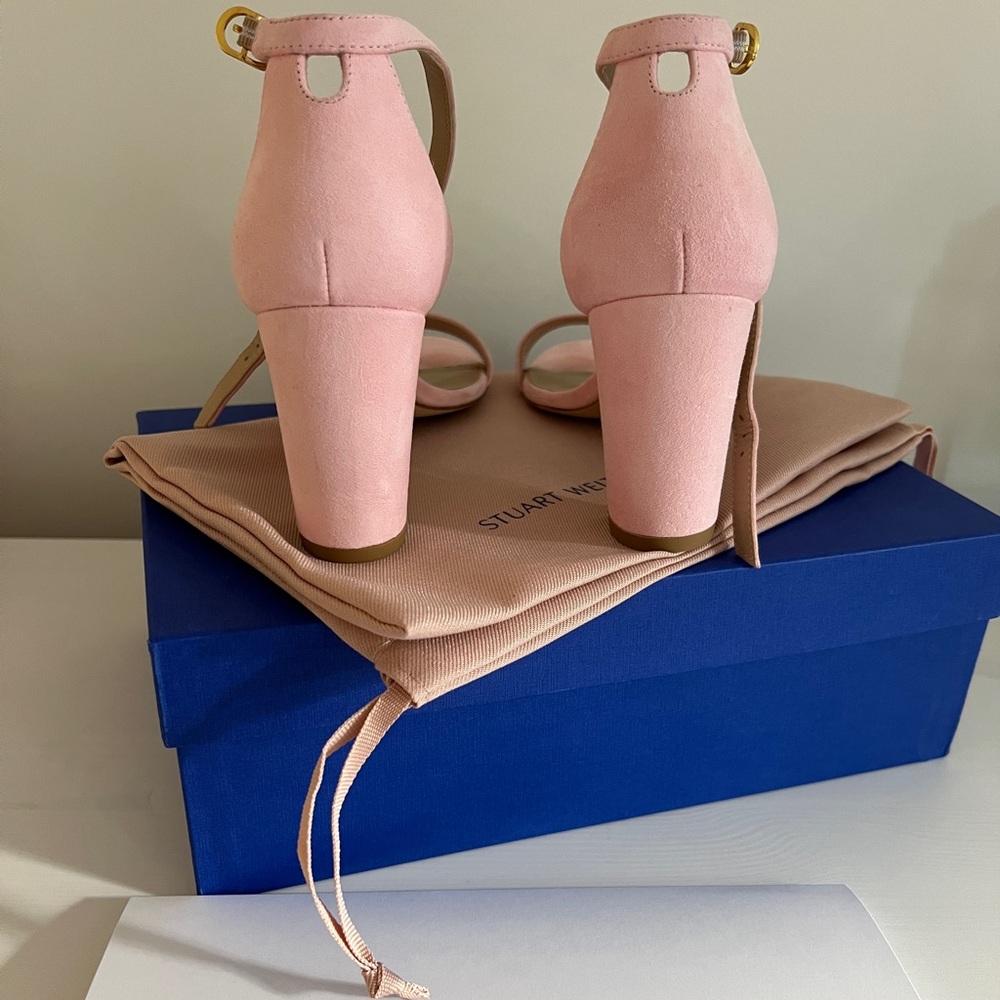 Stuart Weitzman NearlyNude Strap Sandal